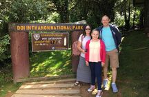 Doi inthanon national park highest mountain in Thailand 