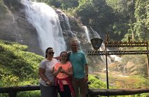 Doi inthanon national park highest mountain in Thailand 