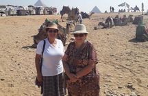 Private Full-Day Cairo Tour Including Giza, Solar Boat Museum, Felucca, and Nile Dinner Cruise