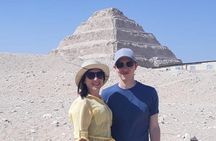 Best Giza Saqqara and Memphis Guided Day Tour from Cairo
