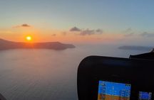 Shared Helicopter Tour Santorini 20 minutes - 2 passengers