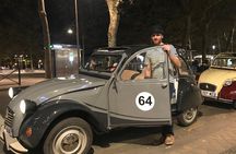 Christmas illuminations in 2CV - With 2 Presents (Food + goodies)