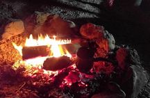 Sunset time Ramon Crater Jeep tour, bonfire and stargazing 