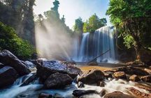 Phnom Kulen Waterfall 1000 Linga National Park Tour