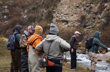Guided Fly Fishing tour in Mendoza with Asado and Wine