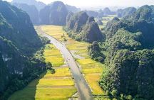 Premium Hoa lu - Trang An - Mua Cave with Buffet Lunch from Hanoi