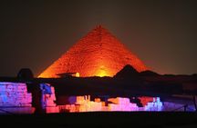 Private Tour: Sound and Light Show at the Pyramids of Giza from Cairo