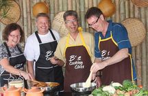 Home Style Family class with fruit carving and market tour 