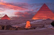Giza Pyramids Sound and Light Show With Private Transfer