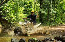 5 Hour Off-Road ATV+ Zipline+ Waterfall Rappelling+ Tractor Jungle Tour