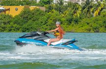 Cancun mangrove jet ski tour: 1 rider per jet ski