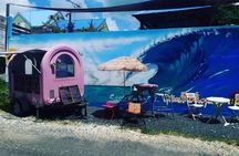 Surf lessons 1h30 (4-6 people) Kokoplaj Surf camp Guadeloupe school
