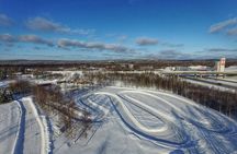 Arctic Ice Karting and Snowmobile Safari