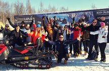 Arctic Ice Karting and Snowmobile Safari