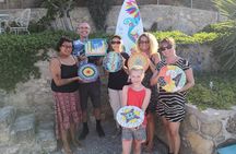 Karpathos Creative Workshop for Mosaic in the vineyard