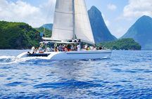 St Lucia Catamaran Day Sailing and Sightseeing Tour