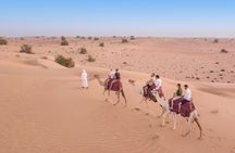 Dubai Camel Desert Safari, Traditional Meal & Heritage Activities