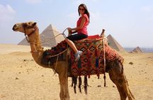 Guided Half-Day Trip to Giza Pyramids with Camel-Riding
