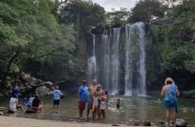 Sloths in their natural habitat & Blue river waterfall