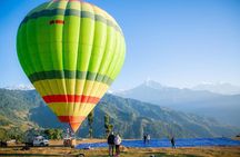 Pokhara: Hot Air Balloon Ride with Hotel Pick up and Drop
