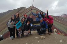 Colorful Mountain In The Cusco Region