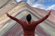 Colorful Mountain In The Cusco Region