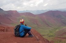 Colorful Mountain In The Cusco Region
