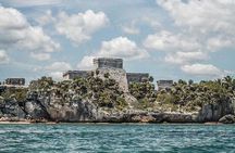 Turtle Akumal Adventure! Tulum Ruins and Cenote from Riviera Maya