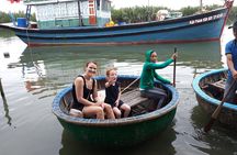 Lady buddha-Marble mountains- Basket Boat Ride - Hoi An Old town