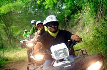 Combo - Jungle ATV Tour (ride tandem on ATV) + Jungle Hike Tour for two