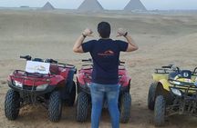 Desert Safari by Quad Bike Around Pyramids