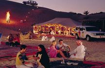 Full Day Desert Safari with Buffet Dinner,Sand Boarding & Camel Ride
