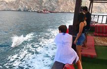 Full Day Dhow Cruise to Khor Sham with lunch & Snorkeling (Shore excursions)