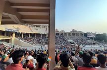 Amritsar Wagah Border Flag Ceremony.