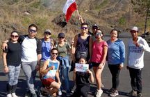 Watch the sunrise from the top of Mount Batur volcano