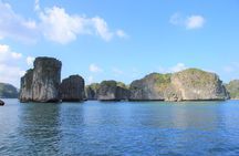 Full day boat trip with Cat Ba Captain Jack to Lan Ha Bay and Ha Long Bay