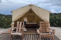Bahía de las águilas glamping experience from Santo Domingo