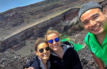 Santa Ana Volcano Tour Adventure Early Hike + Coatepeque Lake visit and swim