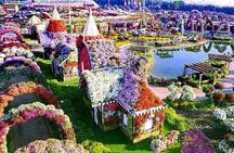 Memorable Evening at Dubai Global Village with Dubai Miracle Garden Visit !!