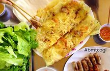 Scooter tour and street food around Buon Ma Thuot city.