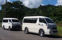 Zip line ex Intercontinental Fiji with return private transfers