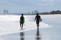Surf lesson & Beach day in Playa Caracol