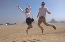 Best Day-Tour to Pyramids of Giza Saqqara Memphis and Dahshur from Cairo