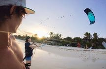 Private Kitesurfing Lessons in Tulum with a Private Beach Access 3hrs