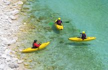 1 day KAYAK COURSE on Soča river, for beginners