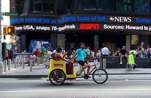 Central Park, Rockefeller & Times Square Pedicab Tour 