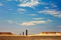 Qatar West Coast tour, Zekreet, Richard Serra Sculpture, Mushroom Rock Formation