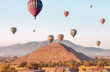 Teotihuacan Balloon ride + Transportation + Breakfast + Pyramids