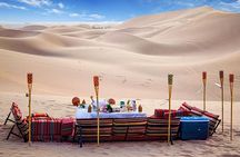 Private Romantic Dinner in Desert Abu Dhabi with Hot BBQ Dinner 