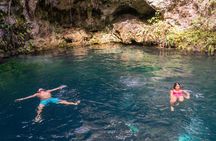 Private Tour with 3 Cenotes + 5 Zip-lines + Mayan Lunch
